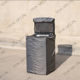 Waterproof Top Loaded Washing Machine Cover (Grey Color)